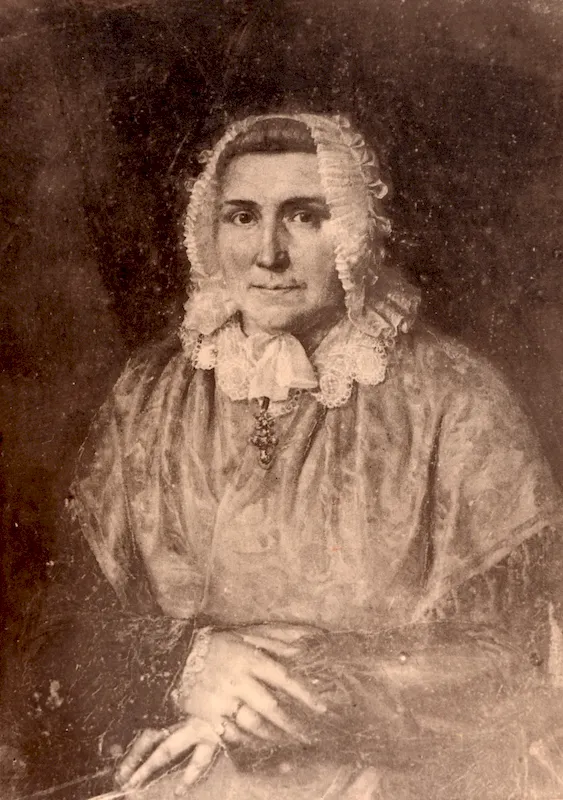 Porträt von Marie-Christine Brüls, geb. Peltzer - 1832