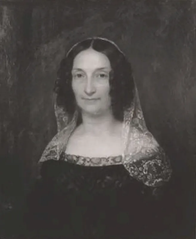 Porträt von Isabelle Adelaide Const Fonteyne - Louis Brüls - 1849