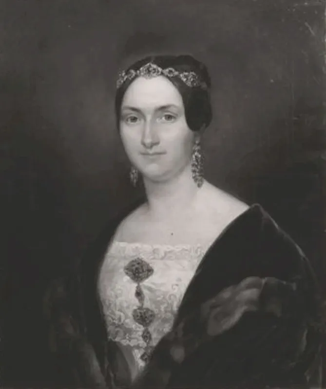 Porträt von Hortense Josephine Constance Beyen - Louis Brüls - 1850