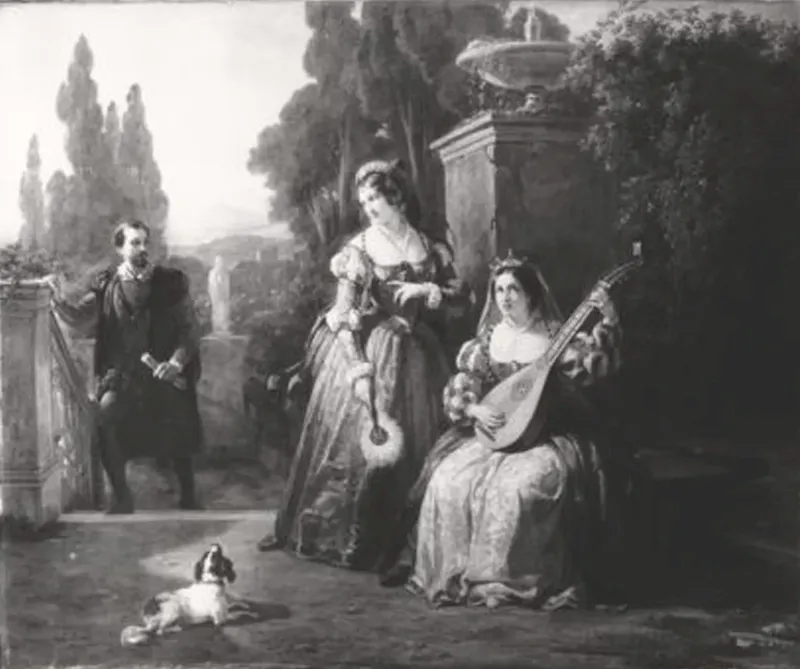 Müßige Augenblicke - Louis Brüls - 1857